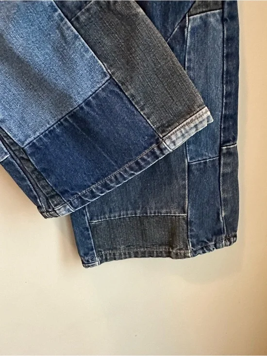 Vintage Y2K Tommy Hilfiger Patchwork Bootcut Jeans - Picture 9 of 9